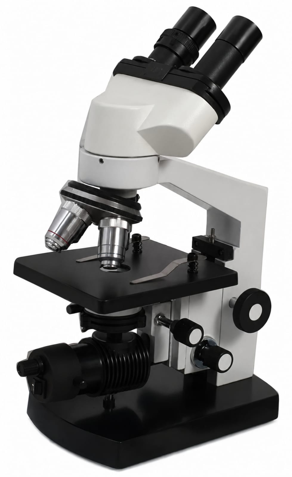 Janosci| Binocular Microscope 1000X Magnification Cordless LED | Student Microscope