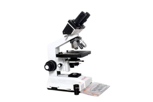 Janosci LABWELL Doctors Brass & Diecast Aluminum Pathology Laboratory Medical Research Microscope | High-Precision Clinical Diagnostic Tool | Medical | Scientific | Laboratory Use